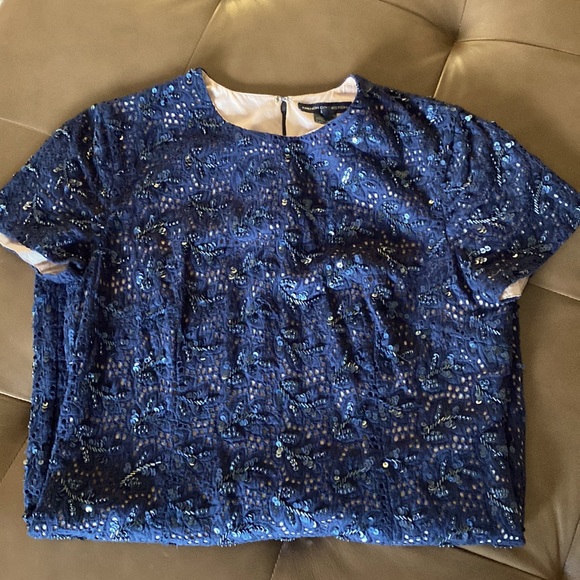 French Connection Beaded Mini Dress - Picture 2 of 11